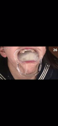 cum in mouth cum swallow cumshot swallowing clip