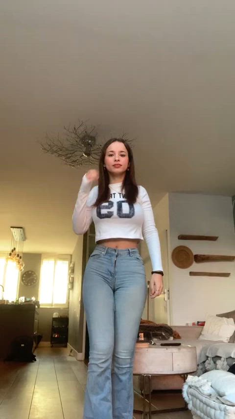 big tits teen tiktok clip