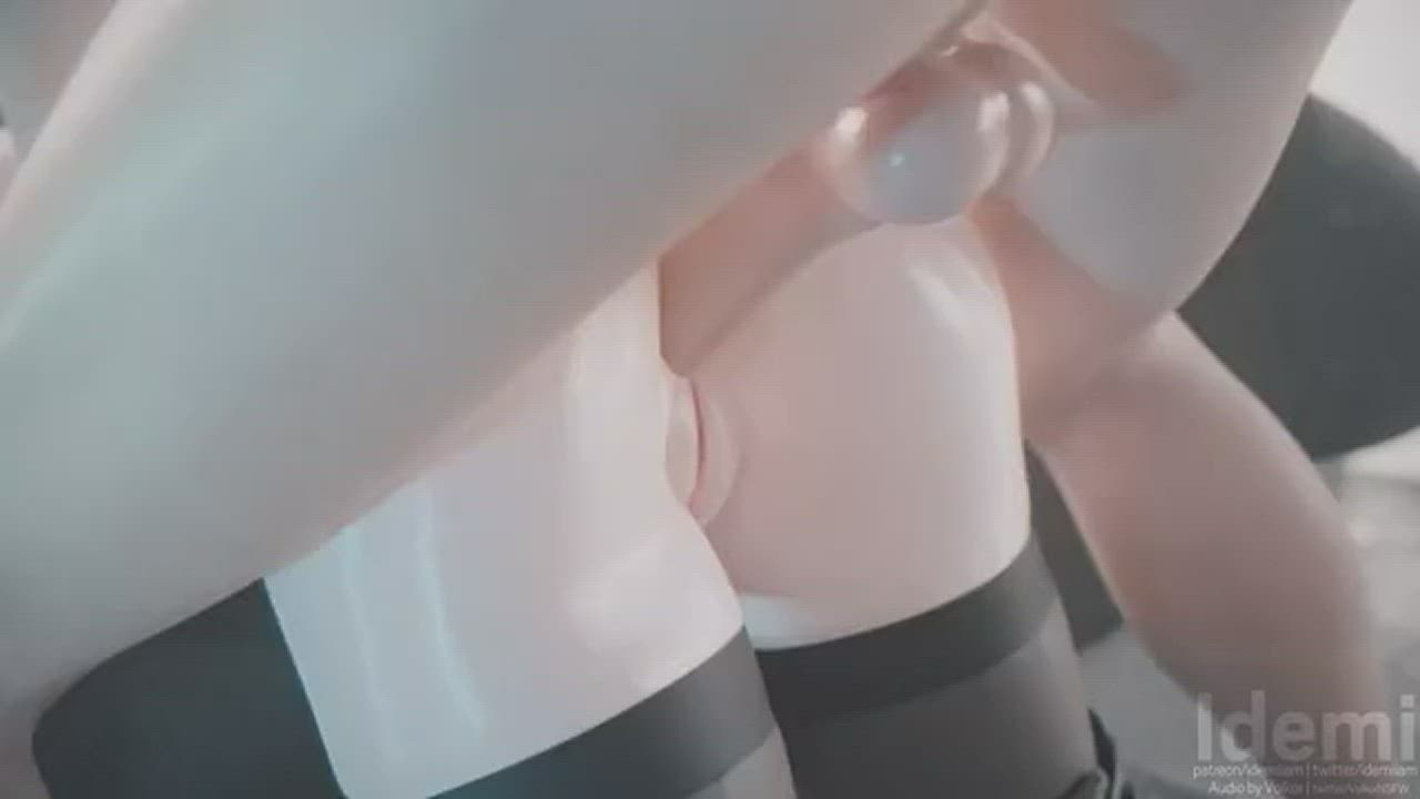 3D Anal Cum clip