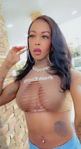 cute ebony eye contact lips malaysian pretty tight trans clip