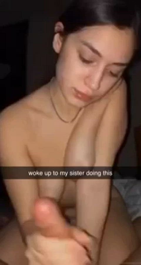 sister blowjob handjob pov big dick teen clip