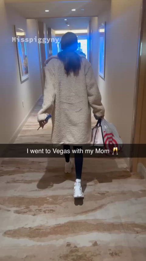 Hot Mom gets creampied by her Son in Las Vegas