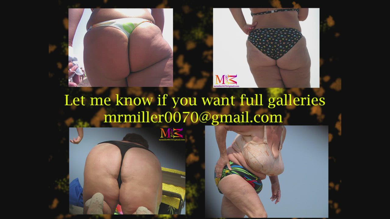 BBW Big Ass Big Tits Bikini Chubby Granny MILF Mature Pawg SSBBW clip