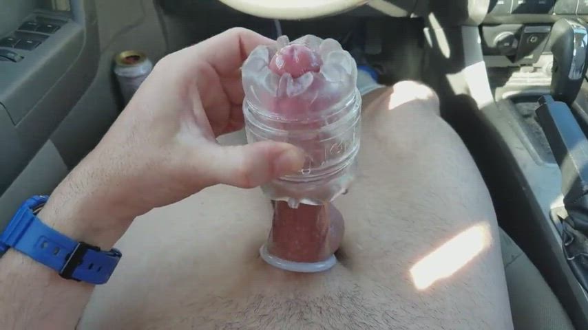 cumshot fleshlight masturbating clip