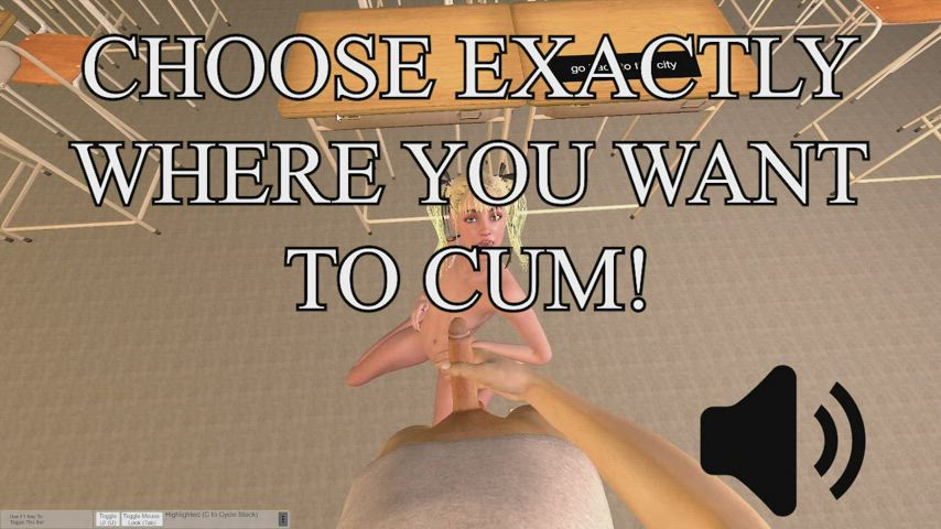 3d cumshot facial clip