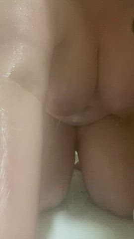 Some soapy fun in the shower. Who wants to join?