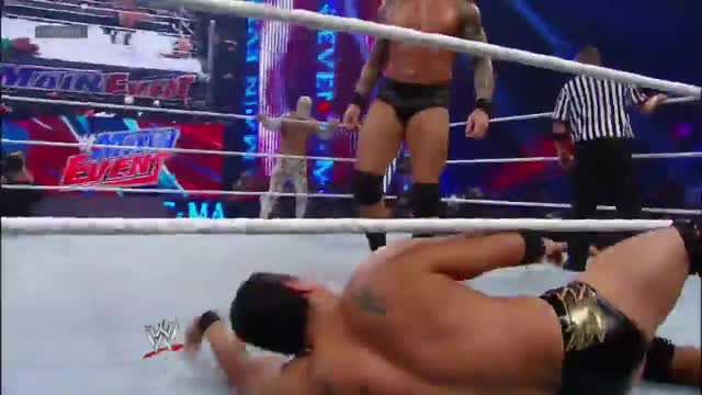 Rey Mysterio, Sin Cara & Randy Orton vs. The Prime Time Players & Alberto
