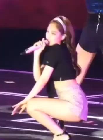 Ohh Jennie can’t get enough to ride my cock huh and you’re showing those thongs