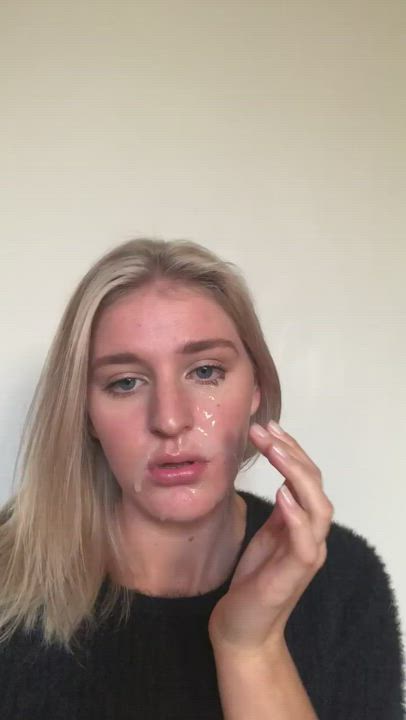 Cum Cumshot Facial clip