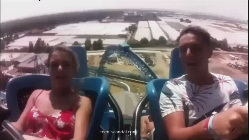 amateur flashing outdoor tits clip