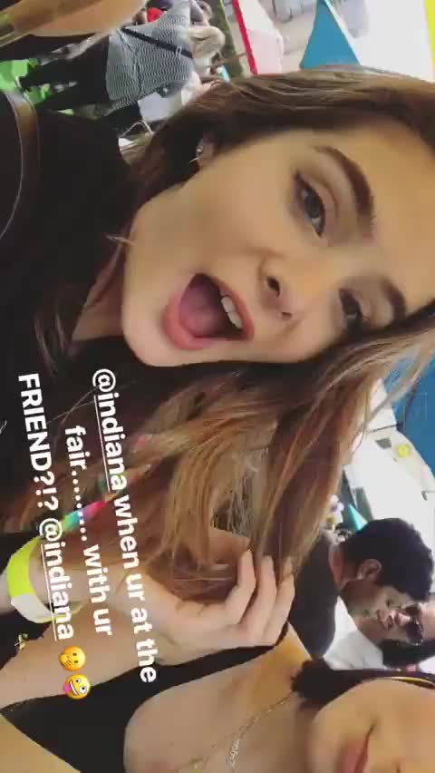 Brighton Sharbino and Indiana Massara