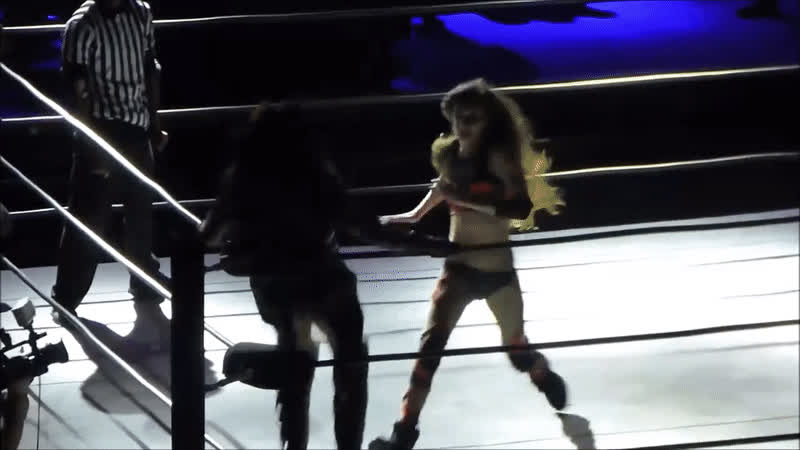 blonde brunette white girl wrestling clip