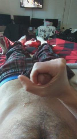 amateur cock cum jerk off male masturbation masturbating orgasm clip