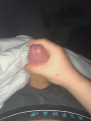 big dick handjob masturbating solo clip