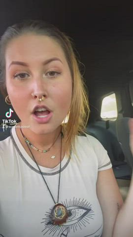 Boobs Car Tits clip