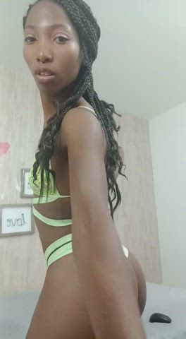 ebony latina petite clip