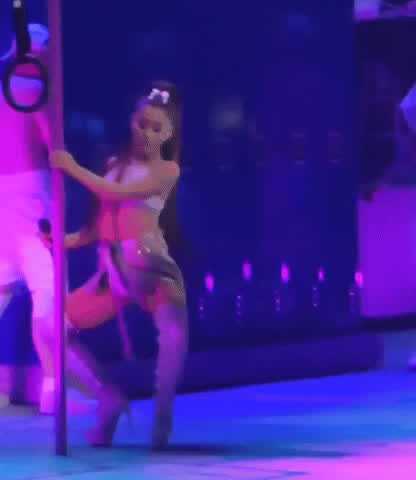 ariana grande celebrity dancing clip