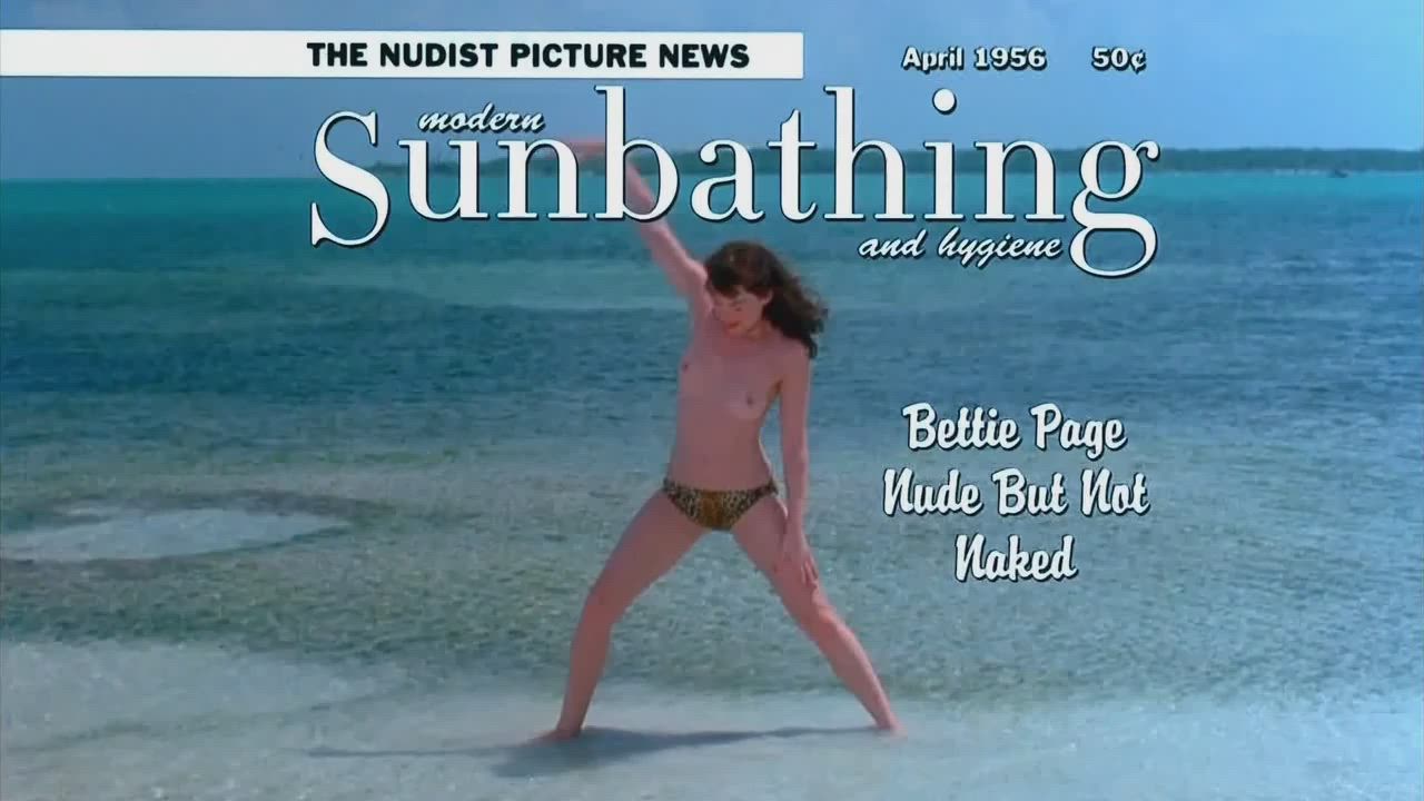 Bettie's nudist photoshoot in the mid-1950s (Gretchen Mol - The Notorious Bettie