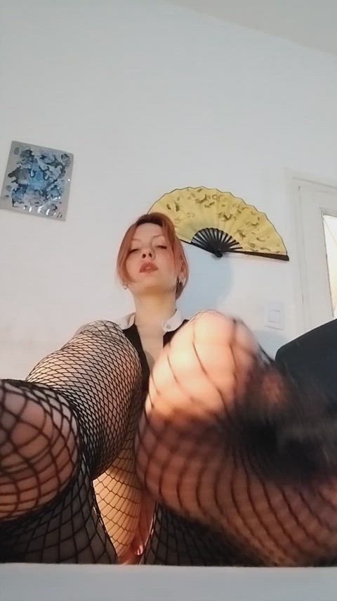 Fishnets looks so sexy, dont you think