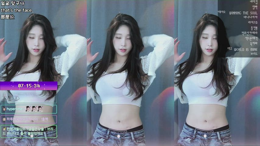 asian big tits dancing korean clip