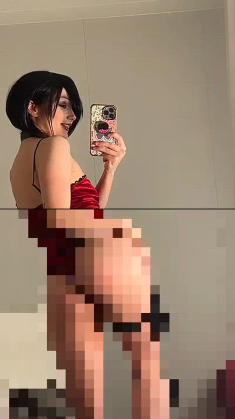 ass beta censored cosplay clip