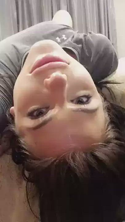 adriana chechik blowjob brunette clothed deepthroat face fuck pornstar clip
