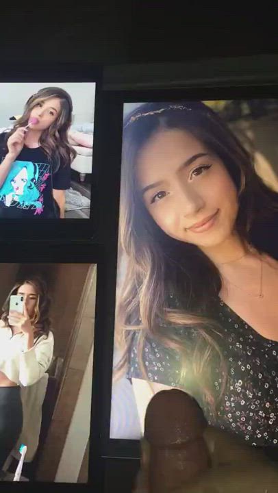 Pokimane Cumtribute. Does anyone know who made this tribute? I know he made more.