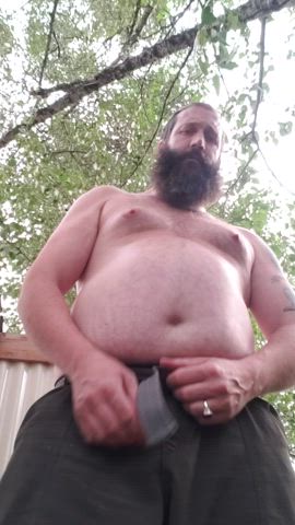 Bear Daddy Hairy Piss Pissing Watersports clip