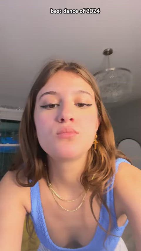 latina petite slut teen tiktok twerking clip