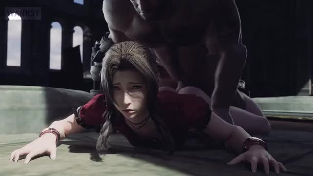 Aerith gets fucked by Barret