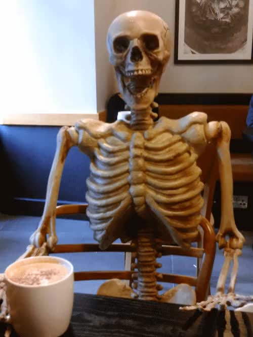Coffee Skeleton