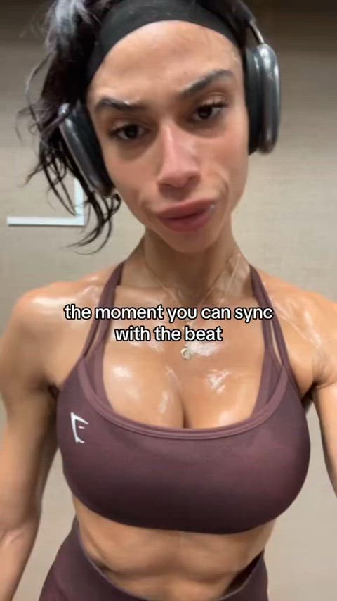 chest gym sweaty sex clip