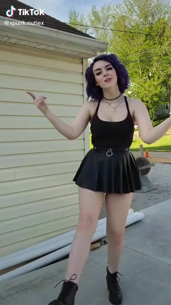 ?????? (@xpunk.cutiex) on TikTok I realised my neighbors were outside ?? #alternative