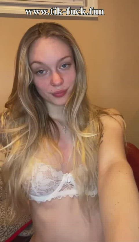 amateur big tits boobs cute pussy sex solo teen tiktok tits clip