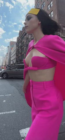 boobs sideboob superheroine clip