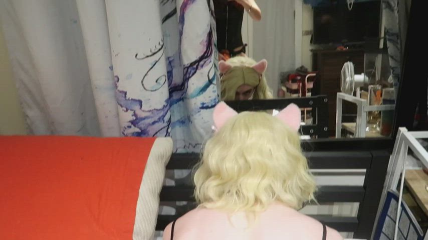 amateur anal ass blonde dildo doggystyle onlyfans pov sissy trans femboys clip