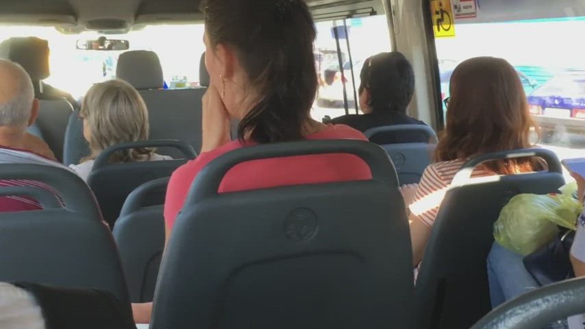 Handjob on a bus full of people [Part 1]