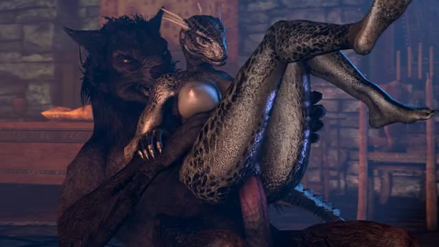 3296833 - Argonian DevilsCry Skyrim Source Filmmaker The Elder Scrolls animated webm