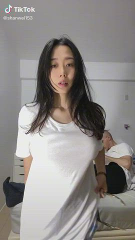 big tits boobs tiktok tits clip