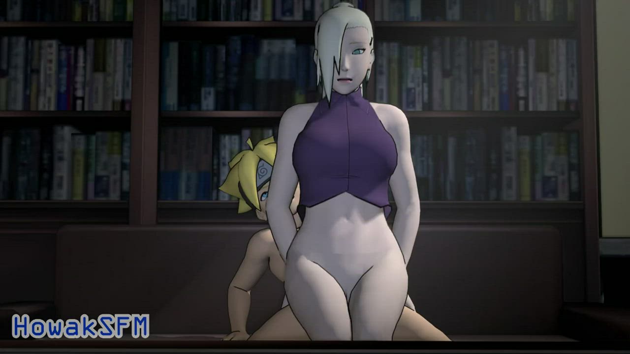 Age Gap Animation Anime Cartoon Cheating MILF Riding SFM Teen Porn GIF by queenjinx