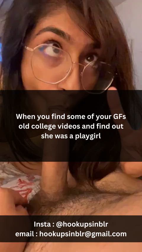 blowjob caption cheat cheating chudai cuckold desi girlfriend glasses indian clip