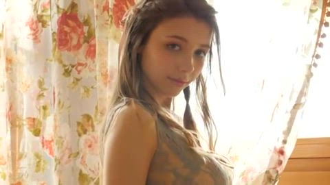 babe big tits boobs brunette gravure natural tits softcore solo tits ukrainian clip