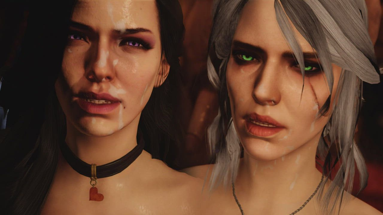 Ciri &amp; Yennefer visiting Skyrim