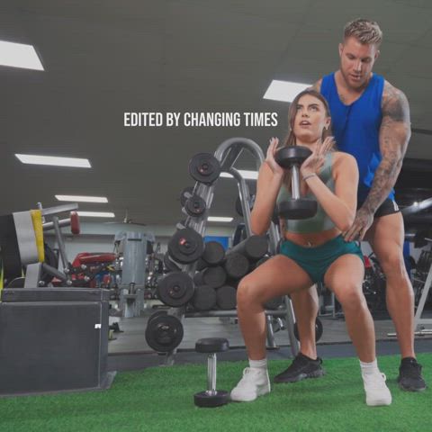 Selina Bentz - Working Out By Lifting Cock 