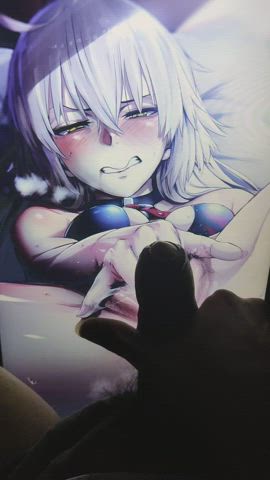 Fucking and cum all over Jeanne Alter fingering herself