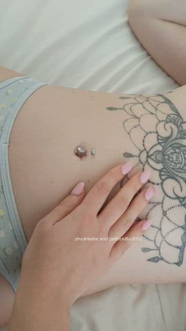 boobs girlfriends lesbian lesbians natural tits nipple piercing petite tattoo tits
