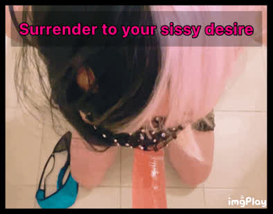 caption crossdressing sissy clip