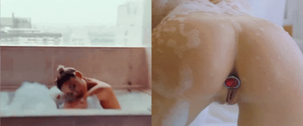 ariana grande butt plug wet clip