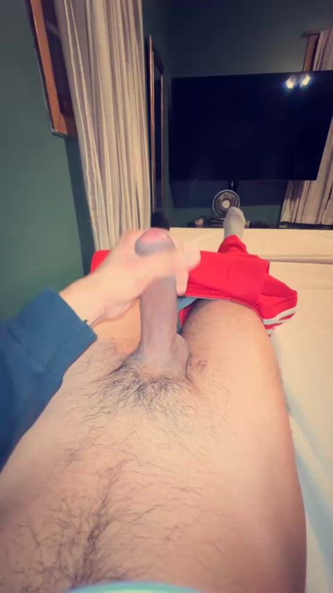 amateur big dick jerk off latino mexican onlyfans solo uncut clip