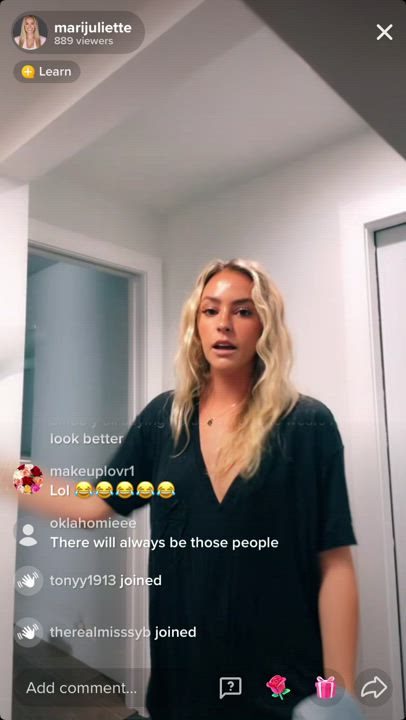 Blonde Panties TikTok clip